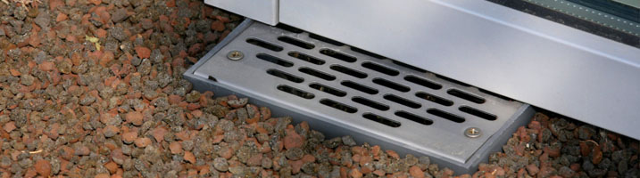 Koekoeken voor ventilatie beneden maaiveld